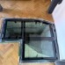 Bespoke Hinged Glass Floor Double Door System, Burwash, East Sussex